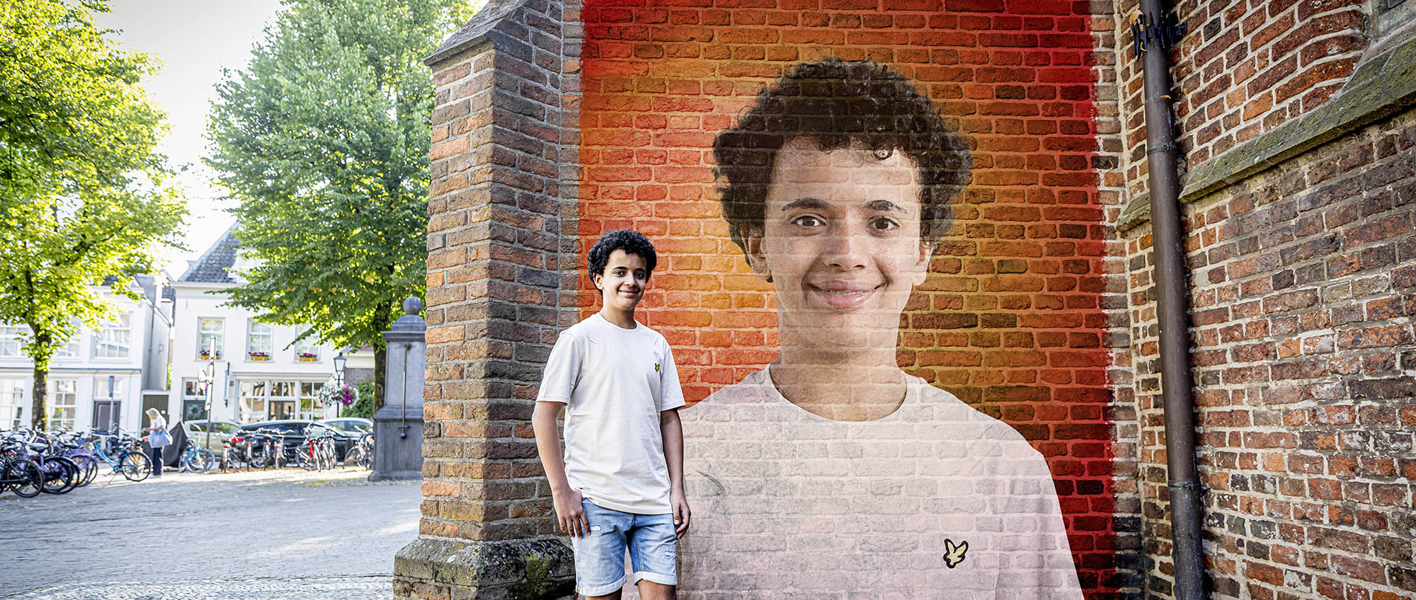 Zo ontdekte Amine zijn talenten: ‘Ik heb zelfs een presentatie voor de koningin gegeven’