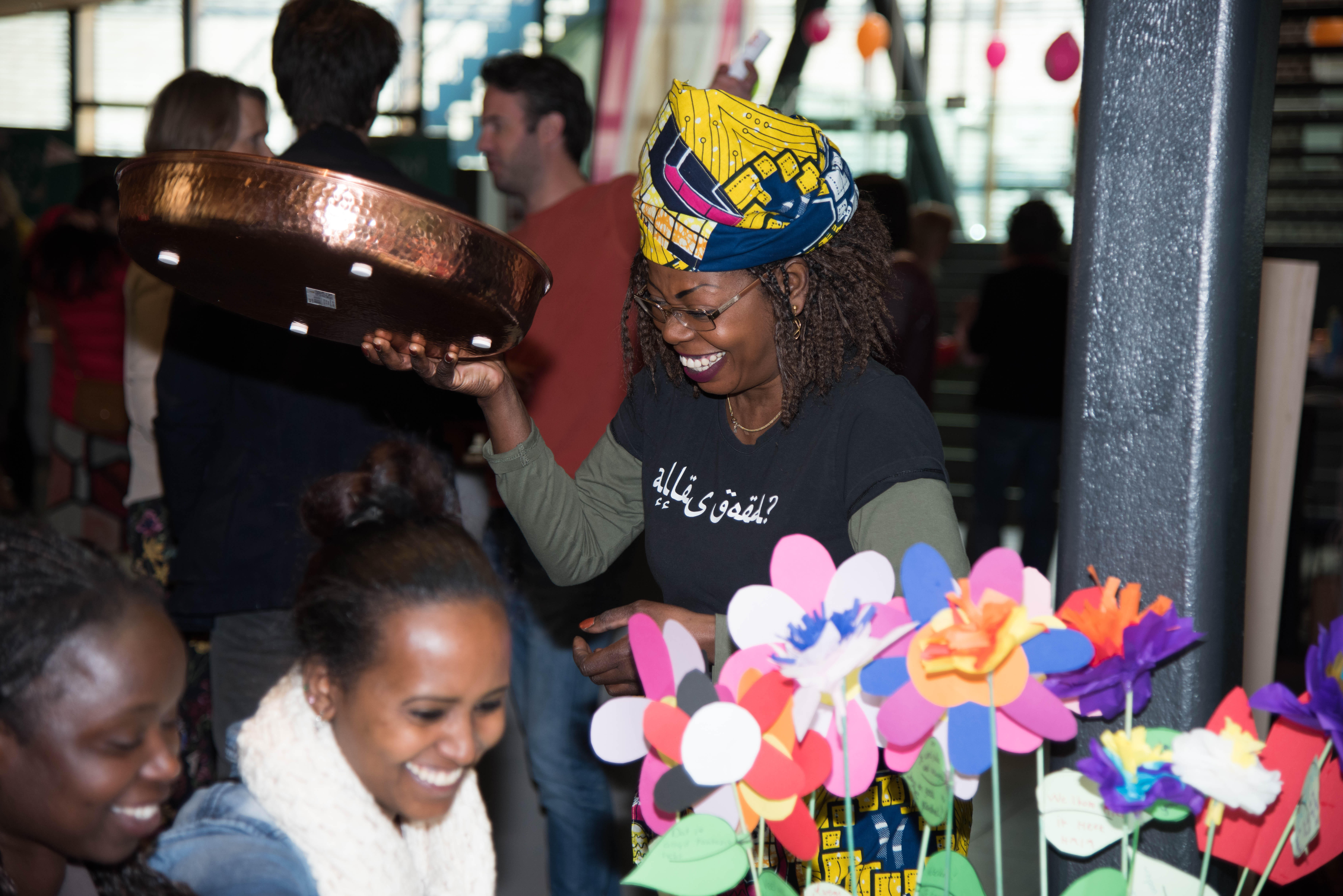 ‘Eigenlijk zijn de vrijwilligers en vluchtelingen één familie’
